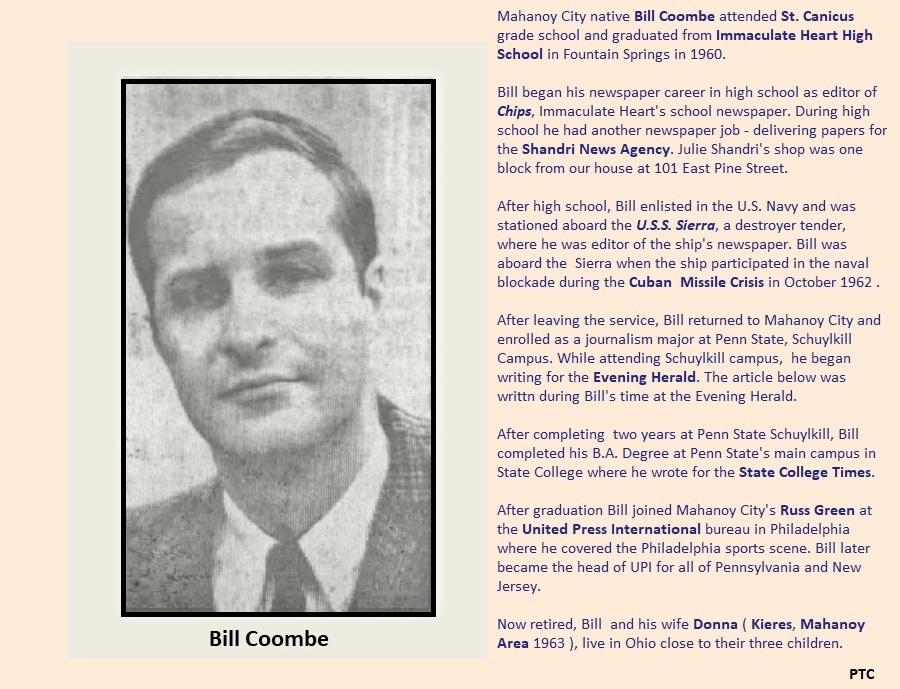 Bill Coombe Bio